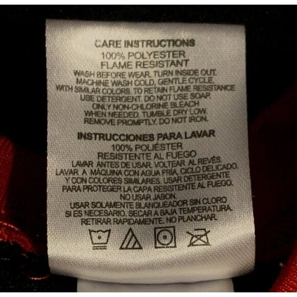 Star Wars Boys Pajama Shirt Top Size 10/12 First Order Darth Vader Red Black - Picture 10 of 10